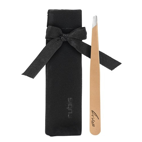 Rubis Rubis Classic Slant Tweezer - Rose Gold Tweezers