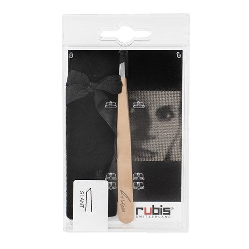Rubis Rubis Classic Slant Tweezer - Rose Gold Tweezers