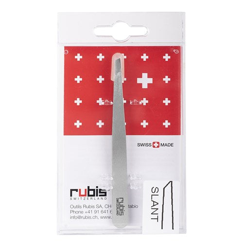 Rubis Rubis Classic Slant Tweezer - Stainless Steel Tweezers