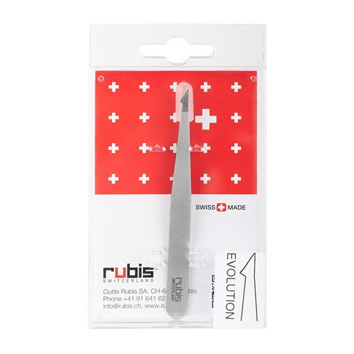 Rubis Rubis Evolution Slant Tweezer - Stainless Steel Tweezers