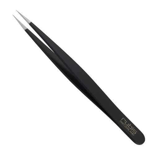 Rubis Rubis Point Tweezer - Black Tweezers