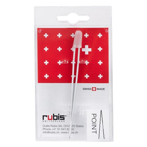 Rubis Rubis Point Tweezer - White Tweezers