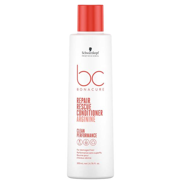 Schwarzkopf PROFESSIONAL Schwarzkopf BC Clean Performance Repair Rescue Conditioner 200ml Hair Care