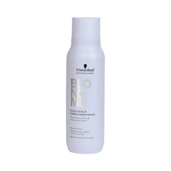 Schwarzkopf PROFESSIONAL Schwarzkopf Blondme Bond Repair Purple Conditioner 250mL Hair Care