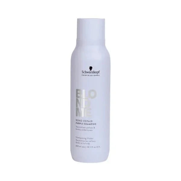 Schwarzkopf PROFESSIONAL Schwarzkopf Blondme Bond Repair Purple Shampoo 300mL Hair Care
