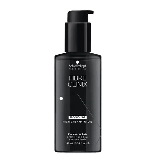 Schwarzkopf PROFESSIONAL Schwarzkopf Fibre Clinix Rich Cream-To-Oil 100mL Hair Care