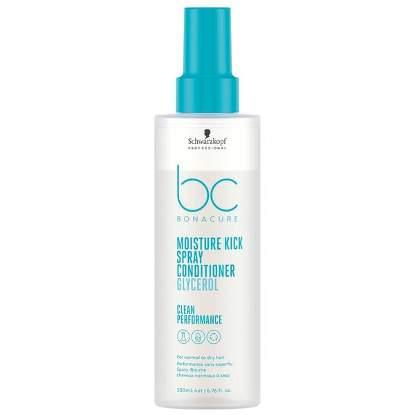 Schwarzkopf PROFESSIONAL Schwarzkopf Professional BC Clean Performance Moisture Kick Spray Conditioner 200ml Hair Care