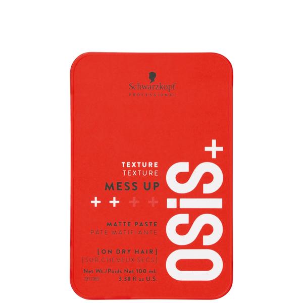 Schwarzkopf PROFESSIONAL Schwarzkopf Professional OSiS+ Mess up Matte Paste for Messy Styles 85ml Hair Care