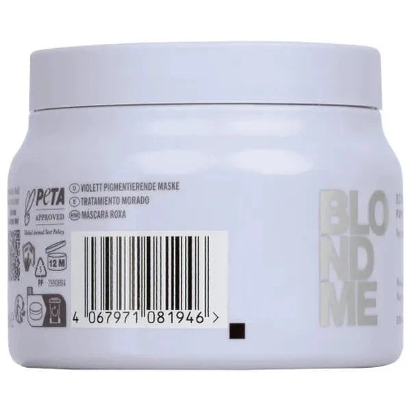 Schwarzkopf PROFESSIONAL Schwarzkopf Blondme Bond Repair Purple Mask 200mL Hair Mask