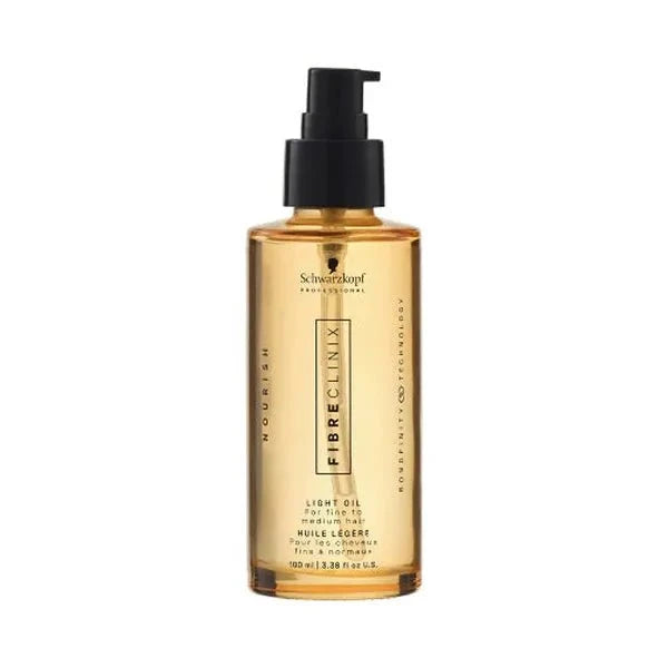 Schwarzkopf PROFESSIONAL Schwarzkopf Fibre Clinix Light Oil 100mL Hair Oils & Serums