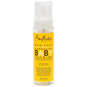 SheaMoisture SheaMoisture Raw Shea, Chamomile and Argan Oil Baby Foaming Wash 221ml Body Care [Health and Beauty]