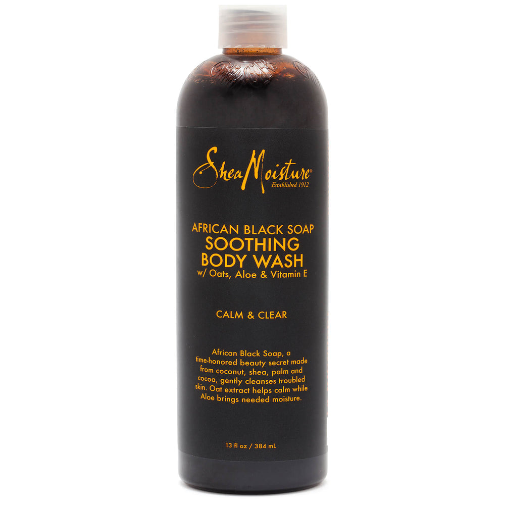 SheaMoisture SheaMoisture African Black Soap Soothing Body Wash 384ml Body Care