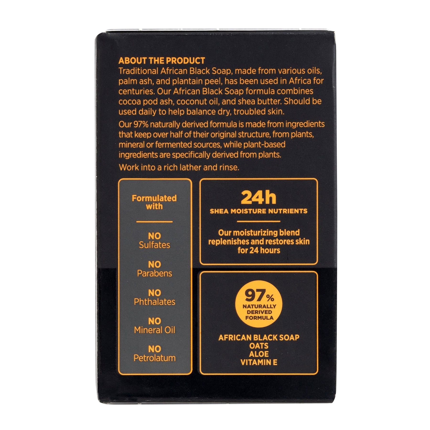SheaMoisture SheaMoisture African Black Soap with Shea Butter 227g Body Care