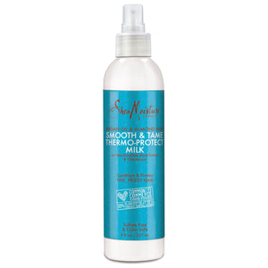 SheaMoisture SheaMoisture Argan Oil and Almond Milk Smooth and Tame Thermo-Protect Milk 237ml Hair Care [Health and Beauty]
