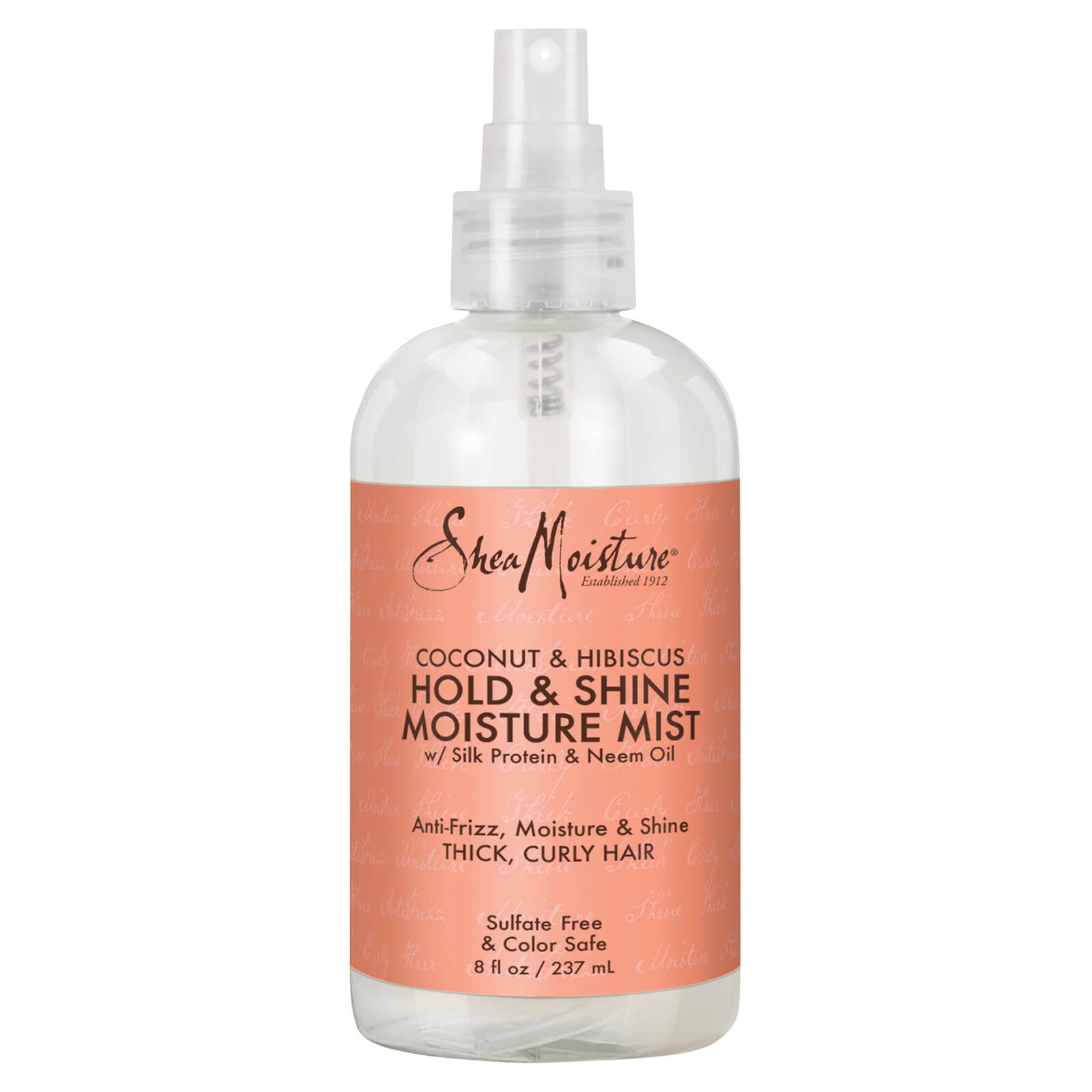 SheaMoisture SheaMoisture Coconut and Hibiscus Hold and Shine Moisture Mist 237ml Hair Care [Health and Beauty]