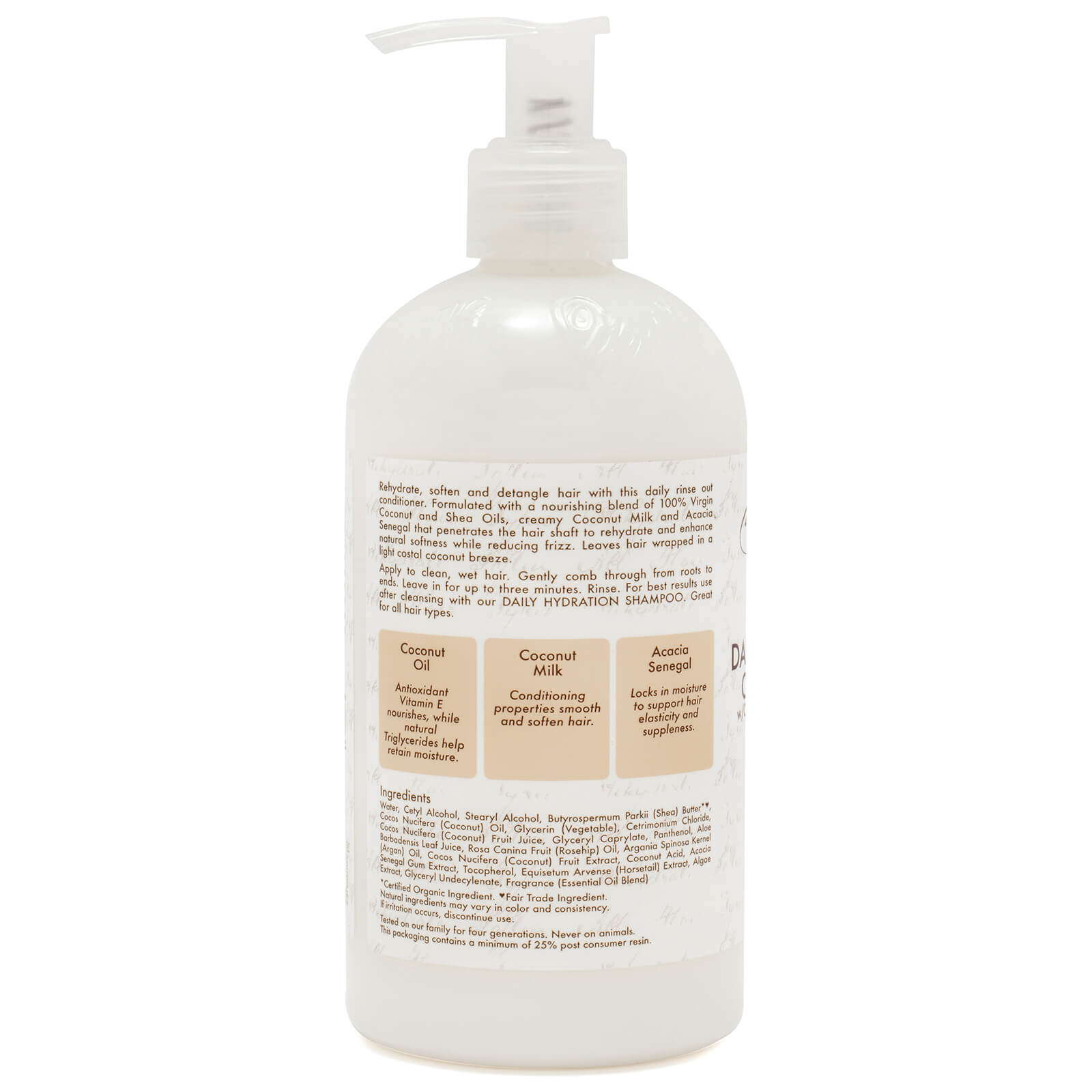 SheaMoisture SheaMoisture 100% Virgin Coconut Oil Daily Hydration Conditioner 384ml Hair Care