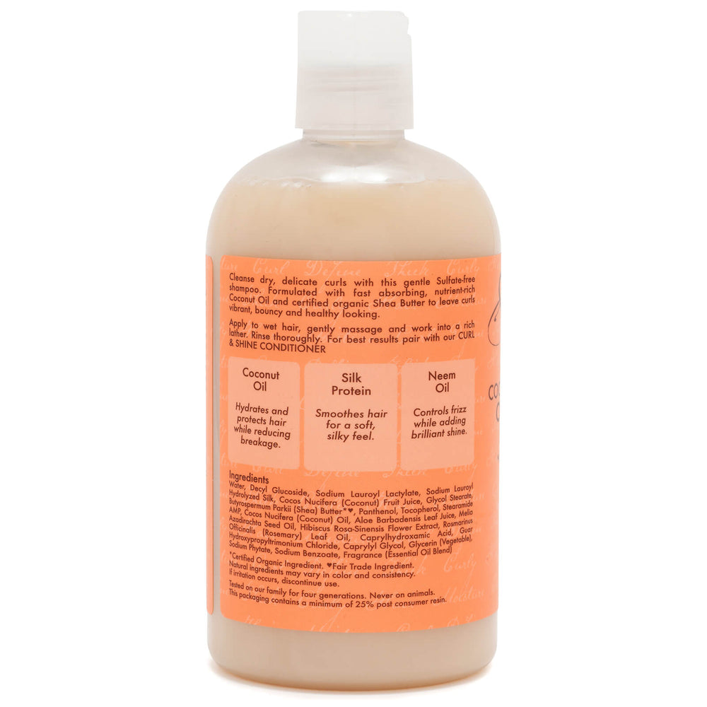 SheaMoisture SheaMoisture Coconut & Hibiscus Curl and Shine Shampoo 384ml Hair Care