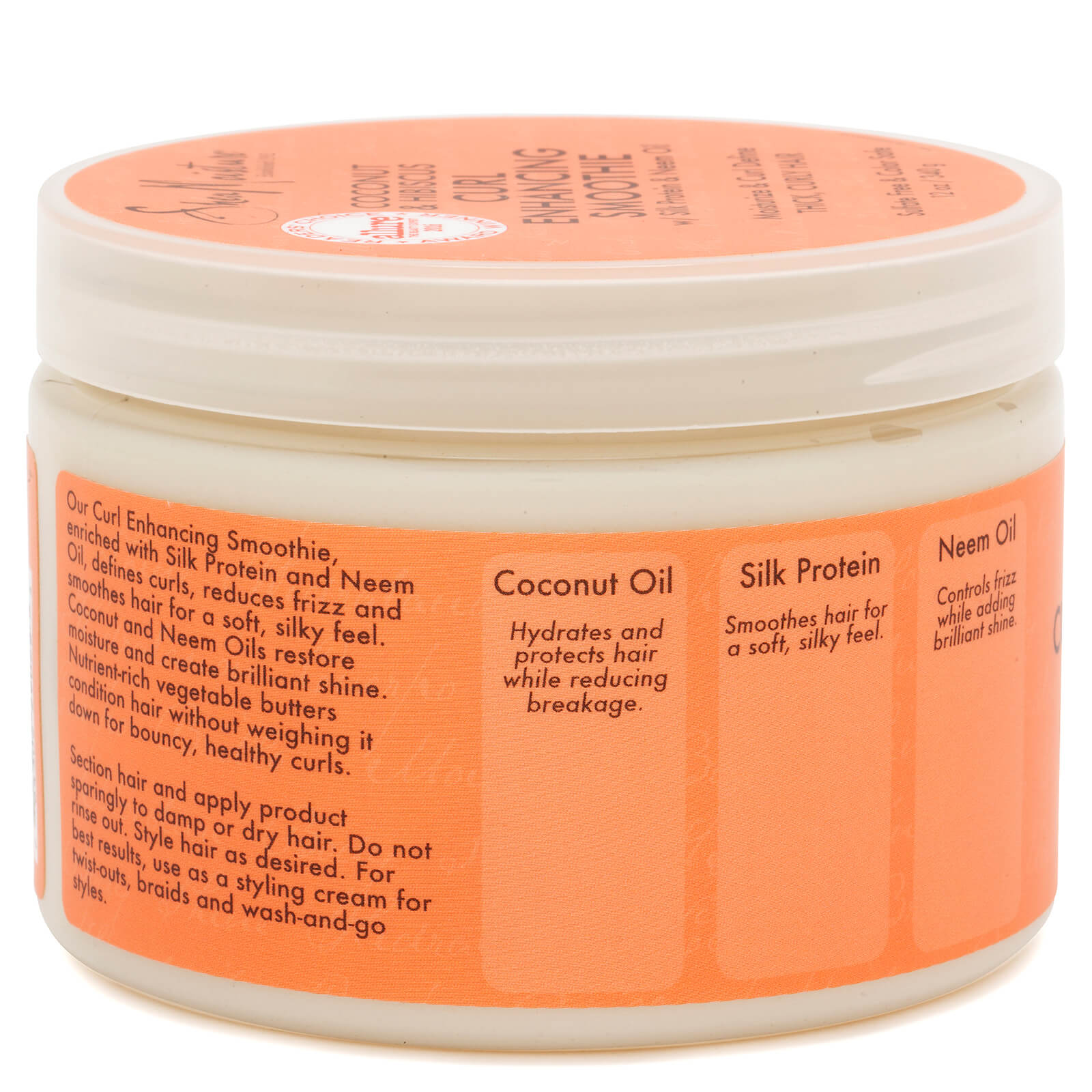 SheaMoisture SheaMoisture Coconut & Hibiscus Curl Enhancing Smoothie 340g Hair Care