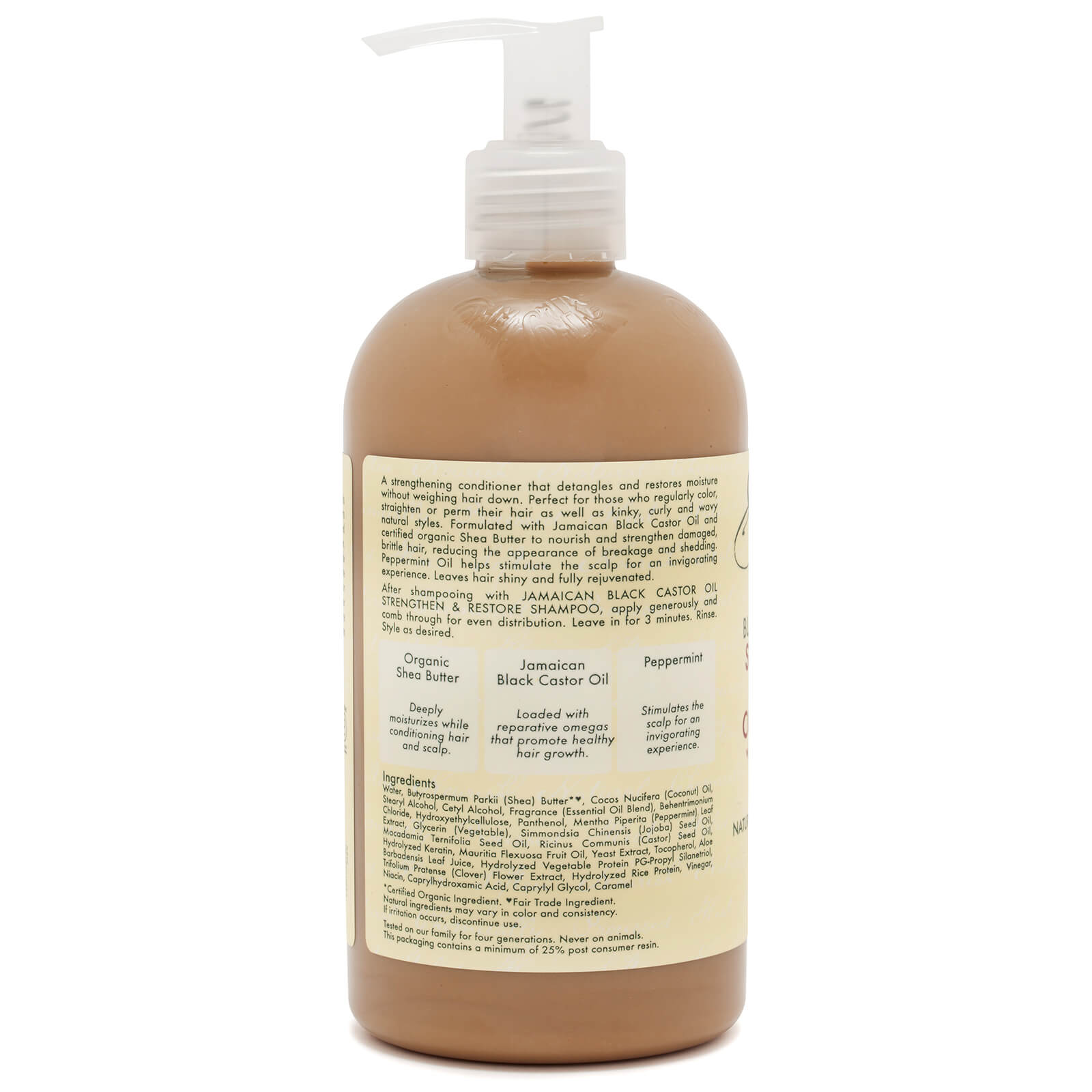 SheaMoisture SheaMoisture Jamaican Black Castor Oil Strengthen and Restore Conditioner 384ml Hair Care