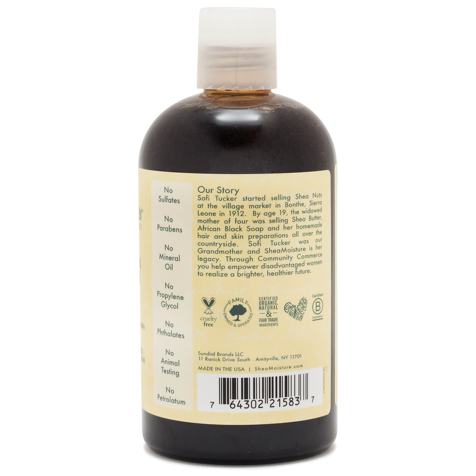 SheaMoisture SheaMoisture Jamaican Black Castor Oil Strengthen and Restore Shampoo 384ml Hair Care