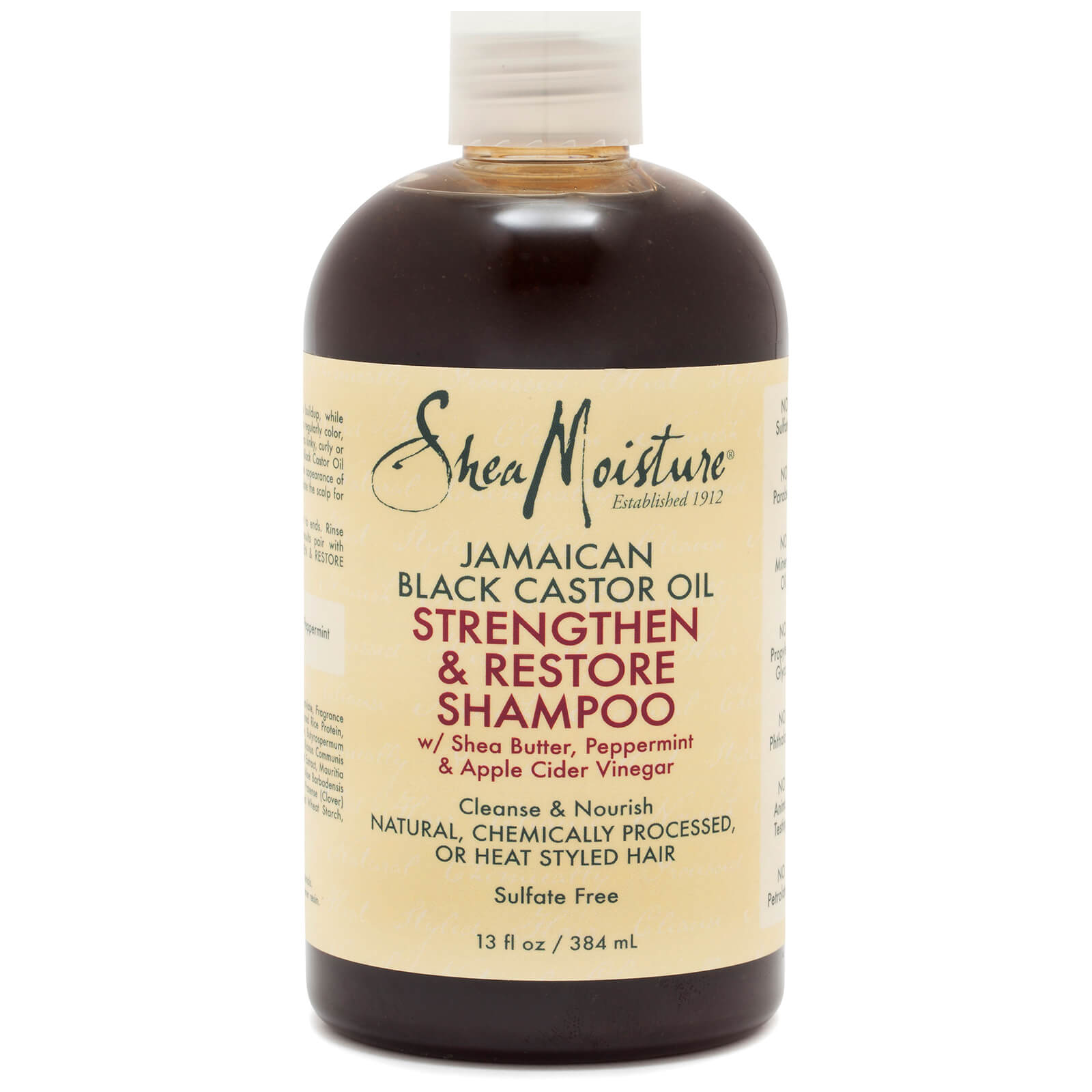SheaMoisture SheaMoisture Jamaican Black Castor Oil Strengthen and Restore Shampoo 384ml Hair Care