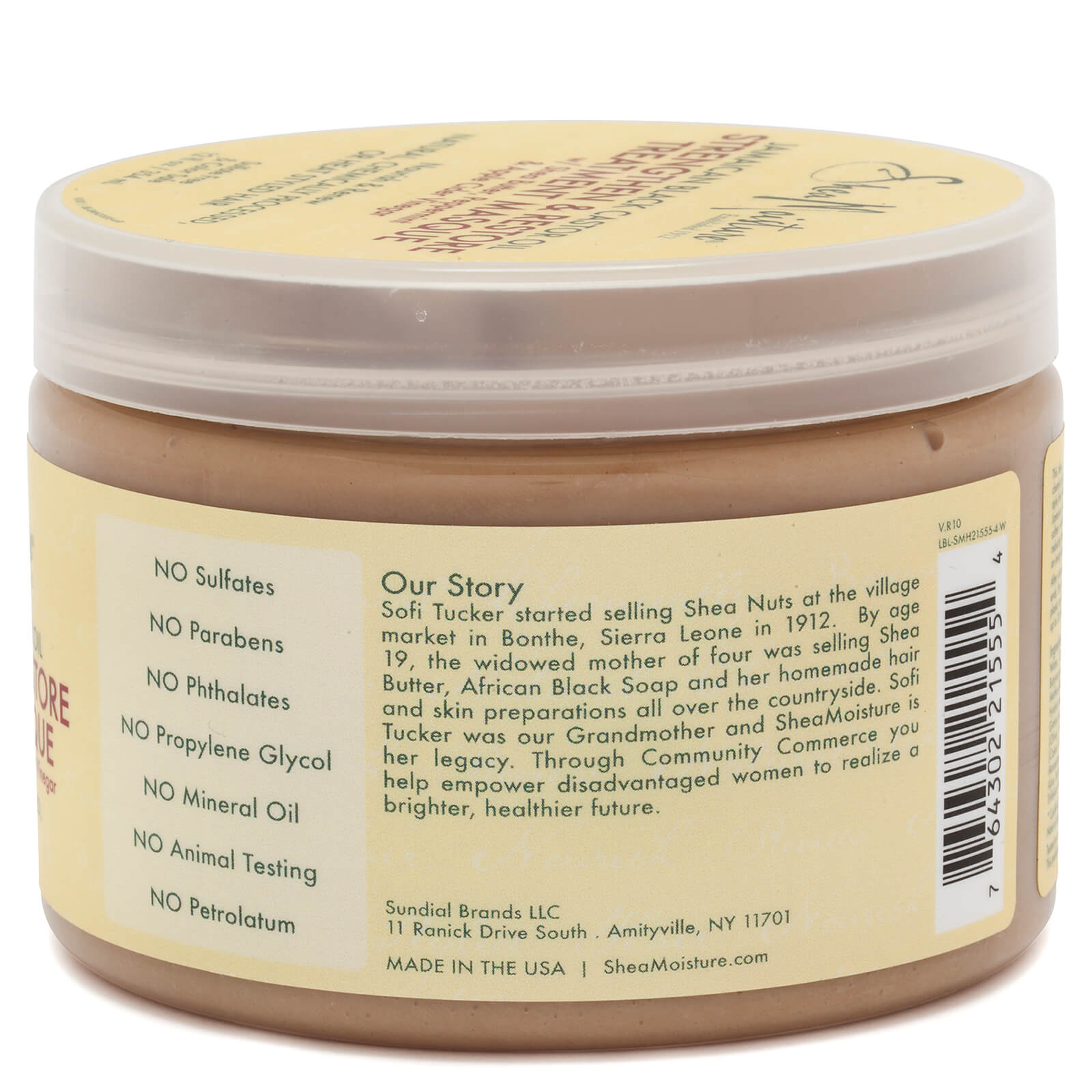 SheaMoisture SheaMoisture Jamaican Black Castor Oil Strengthen and Restore Treatment Masque 340g Hair Care