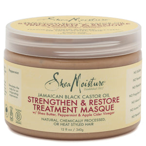 SheaMoisture SheaMoisture Jamaican Black Castor Oil Strengthen and Restore Treatment Masque 340g Hair Care