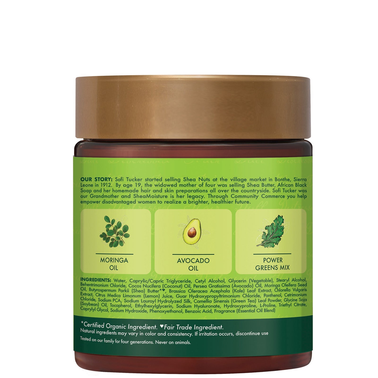 SheaMoisture SheaMoisture Moringa and Avocado Power Greens Reconstructor 227ml Hair Care
