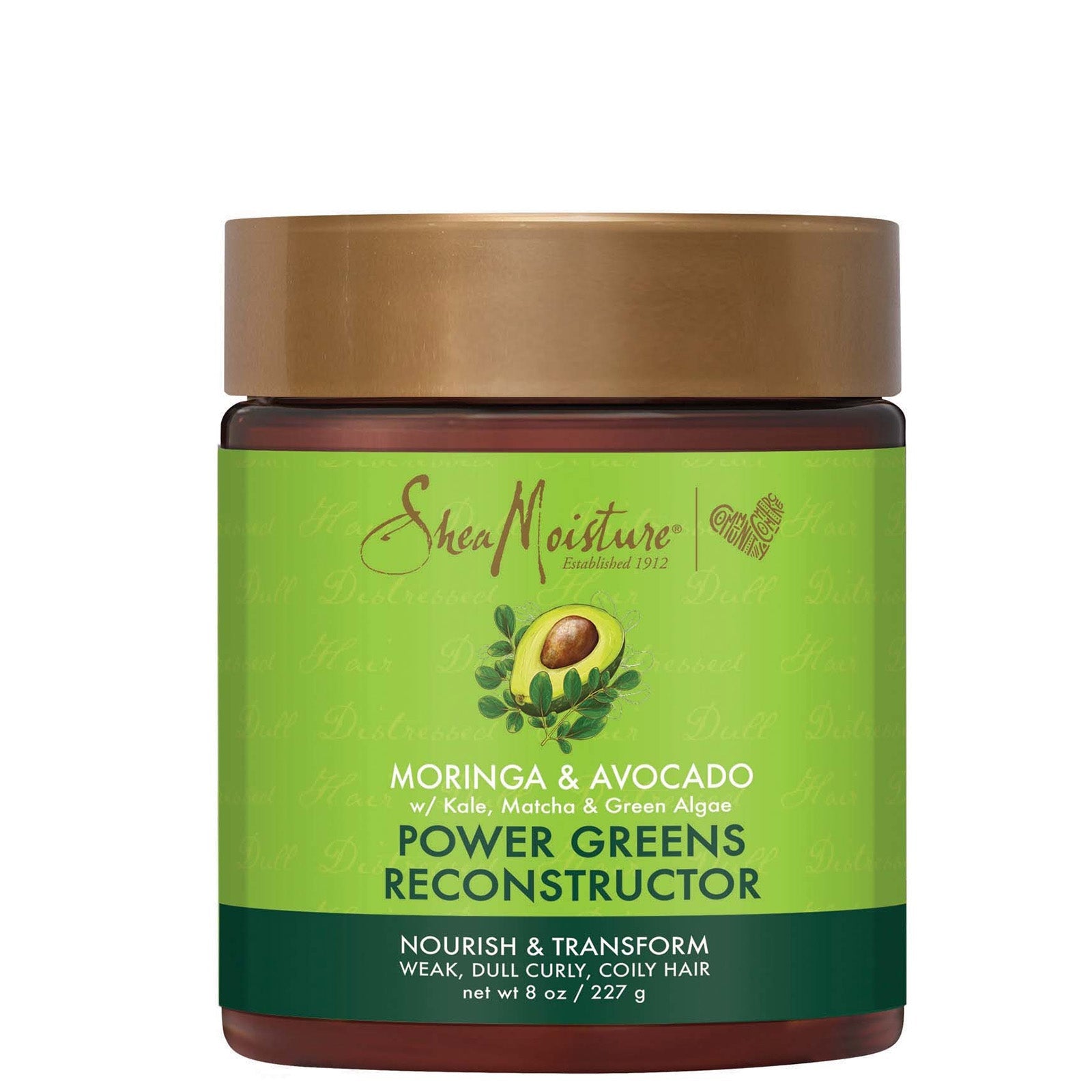 SheaMoisture SheaMoisture Moringa and Avocado Power Greens Reconstructor 227ml Hair Care