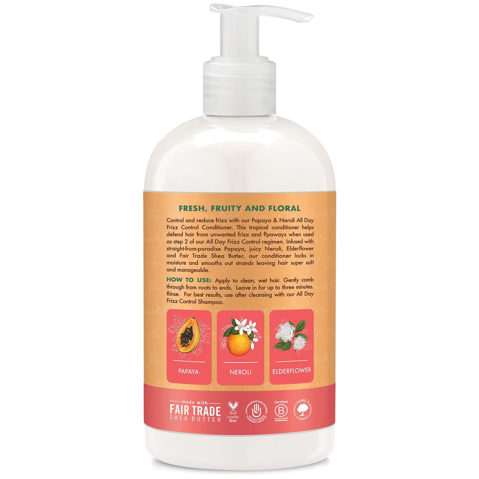 SheaMoisture SheaMoisture Papaya and Neroli All Day Frizz Control Conditioner 384ml Hair Care