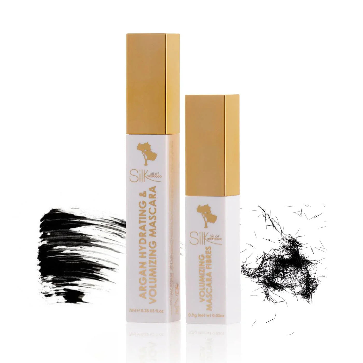 Silk Oil of Morocco Silk Oil of Morocco Hydrating & Volumising Fibre Lash Mascara Kit Mascaras