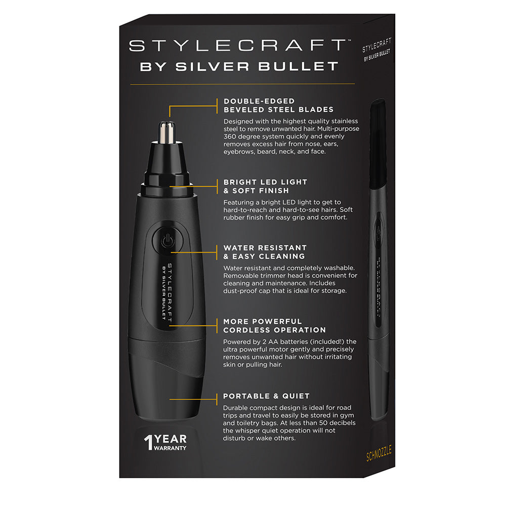 Silver Bullet StyleCraft By Silver Bullet Schnozzle Nose & Ear Trimmer Body Care