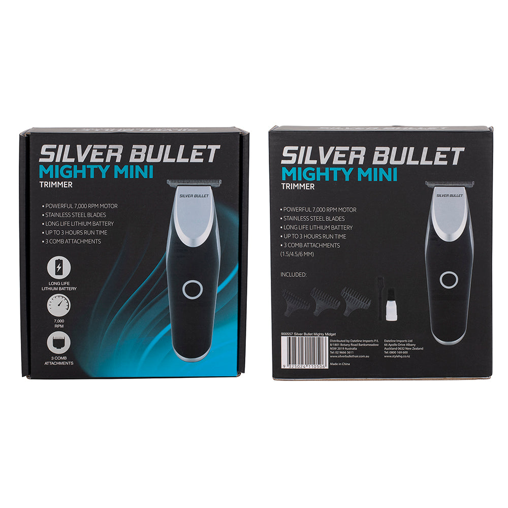 Silver Bullet Silver Bullet Mighty Mini Trimmer Cord/Cordless Clippers