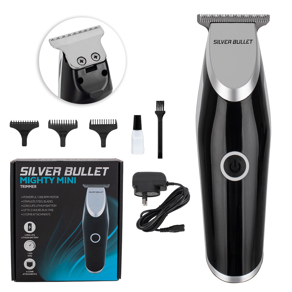 Silver Bullet Silver Bullet Mighty Mini Trimmer Cord/Cordless Clippers
