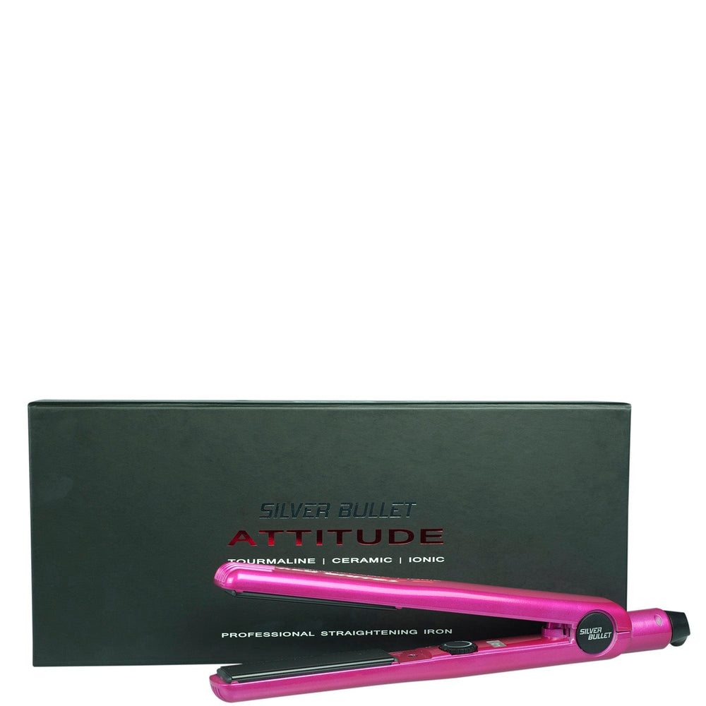 Silver Bullet Silver Bullet Attitude Hair Straighteners - Hot Pink Hair Care
