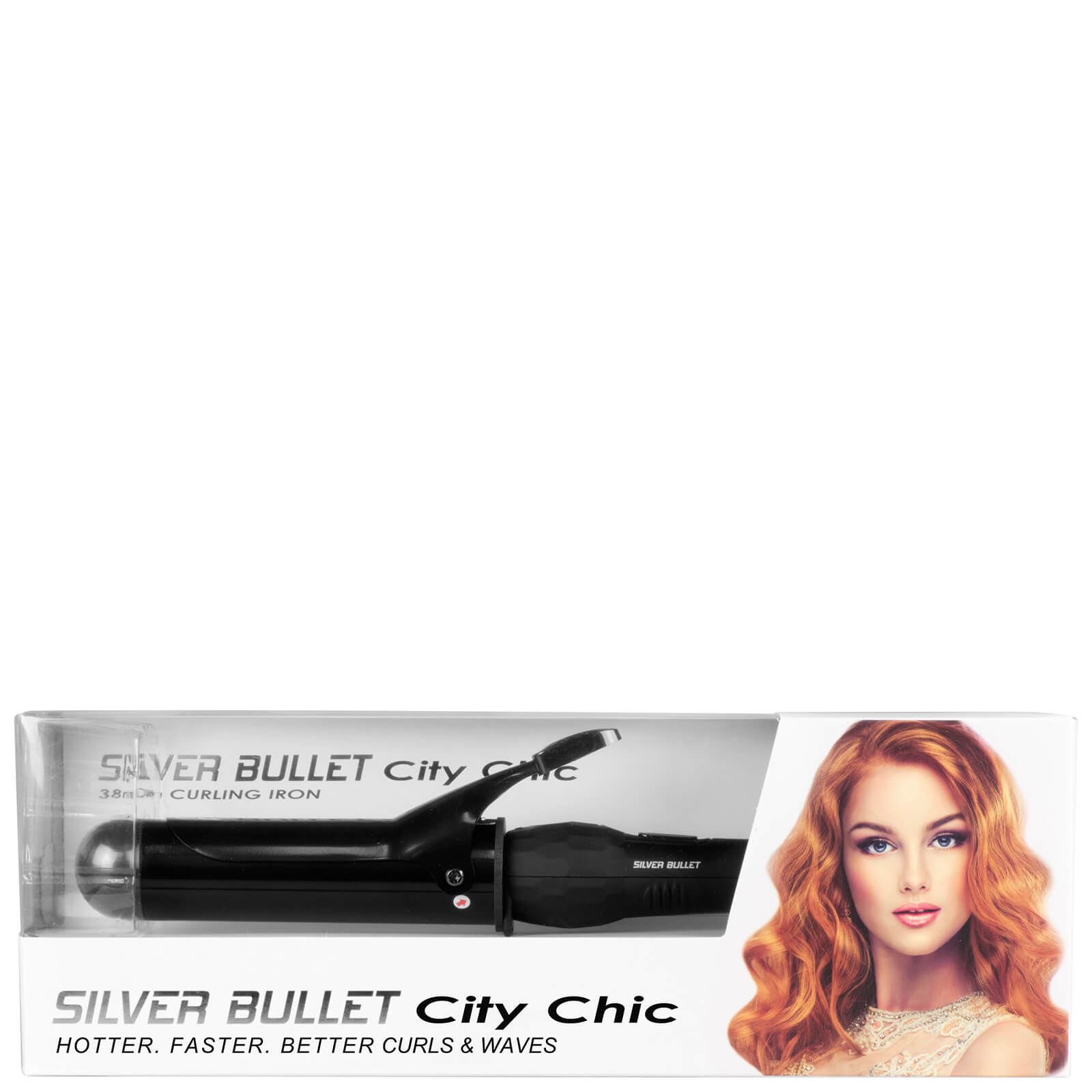 Silver Bullet Silver Bullet City Chic 38mm Curling Iron - Black Hair Care