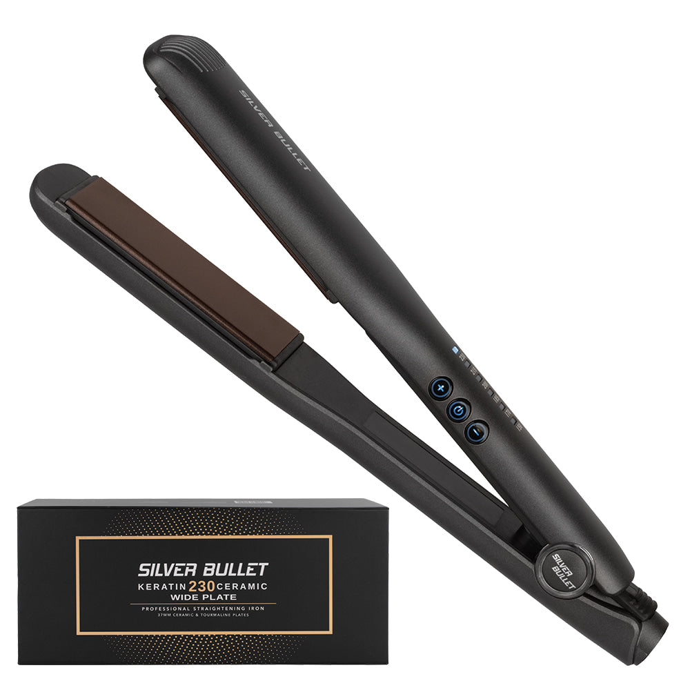Silver Bullet Silver Bullet Keratin 230 Ceramic Wide Plate Straighteners 37mm Hair Care