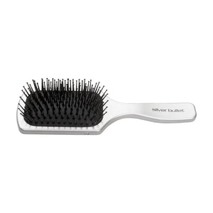 Silver Bullet Silver Bullet nylon pin paddle brush small Hair Care
