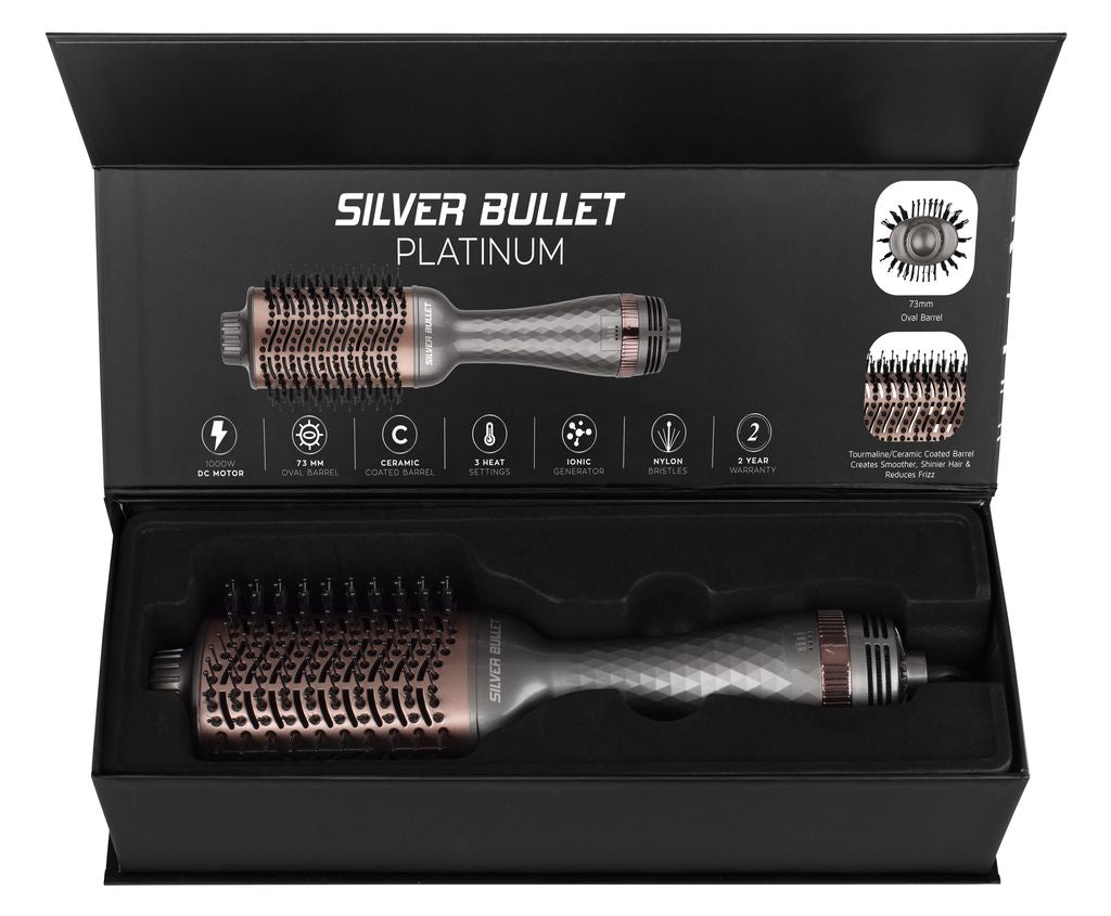 Silver Bullet Silver Bullet Platinum Hot Air Brush - Large 73mm Hair Dryers