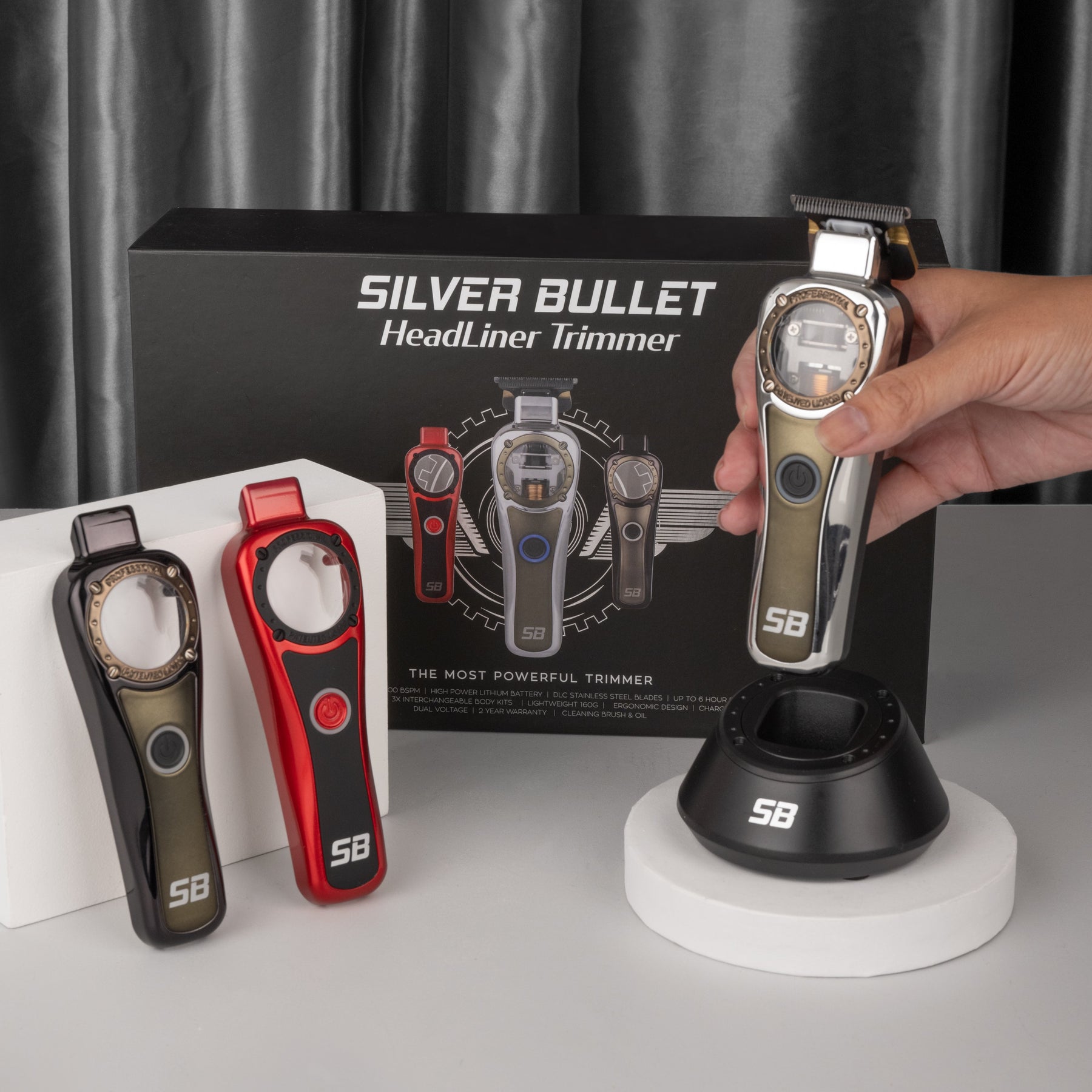 Silver Bullet Silver Bullet Headliner Hair Trimmer Cord/Cordless
