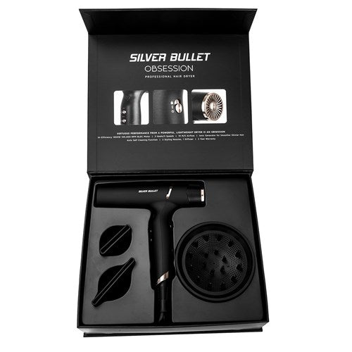 Silver Bullet Silver Bullet Obsession Hair Dryer - Black