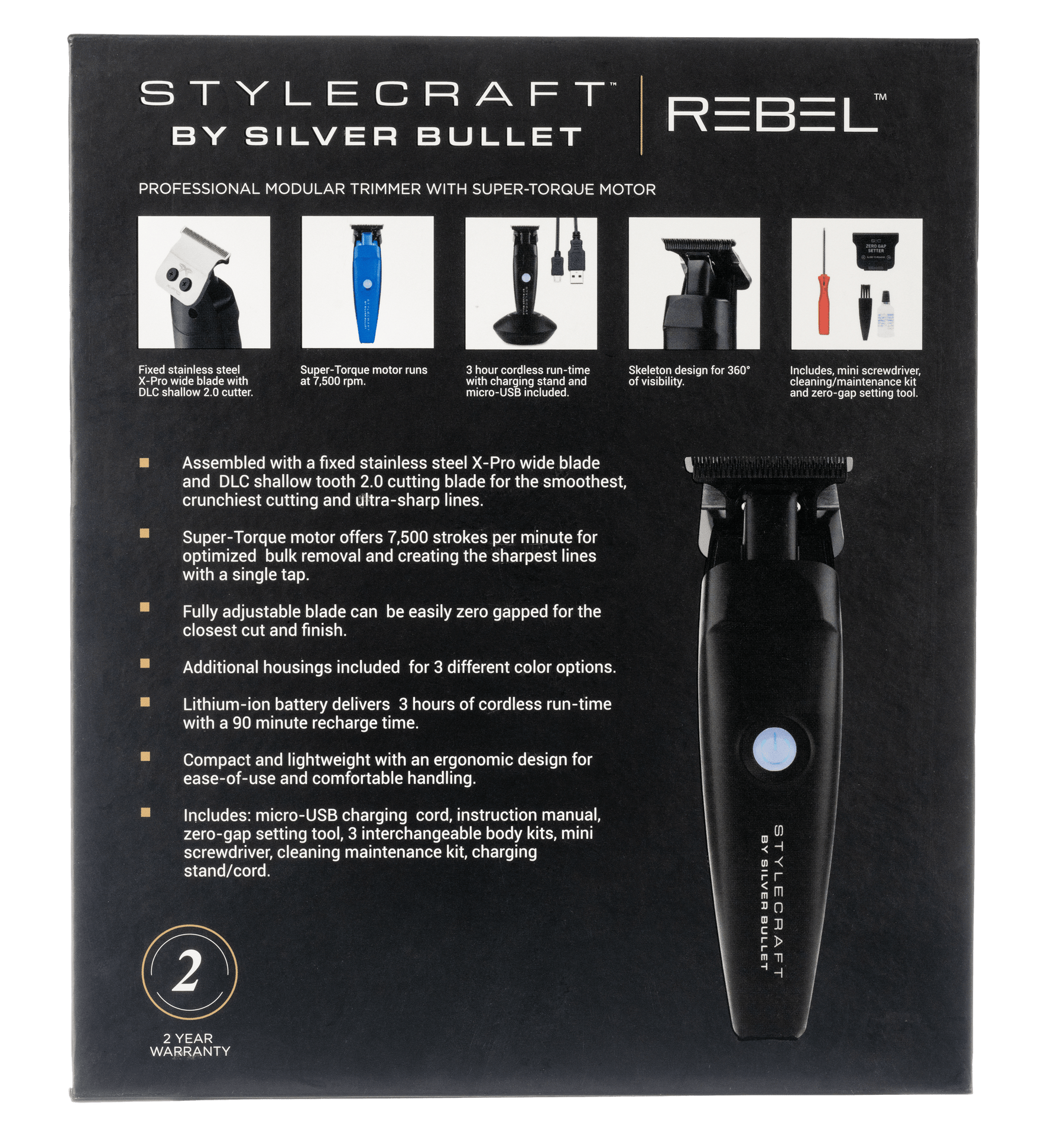 Silver Bullet StyleCraft By Silver Bullet Rebel Trimmer