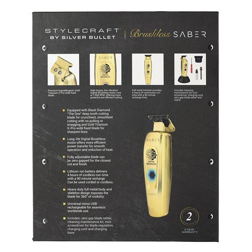 Silver Bullet StyleCraft By Silver Bullet Saber Hair Trimmer