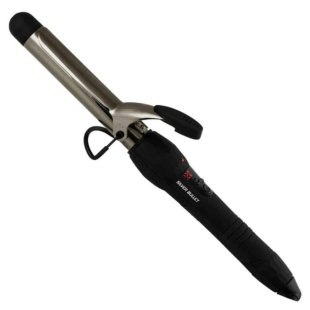 Silver Bullet Silver Bullet Fastlane Titanium 25mm Curling Iron - Black Tools [Health and Beauty]
