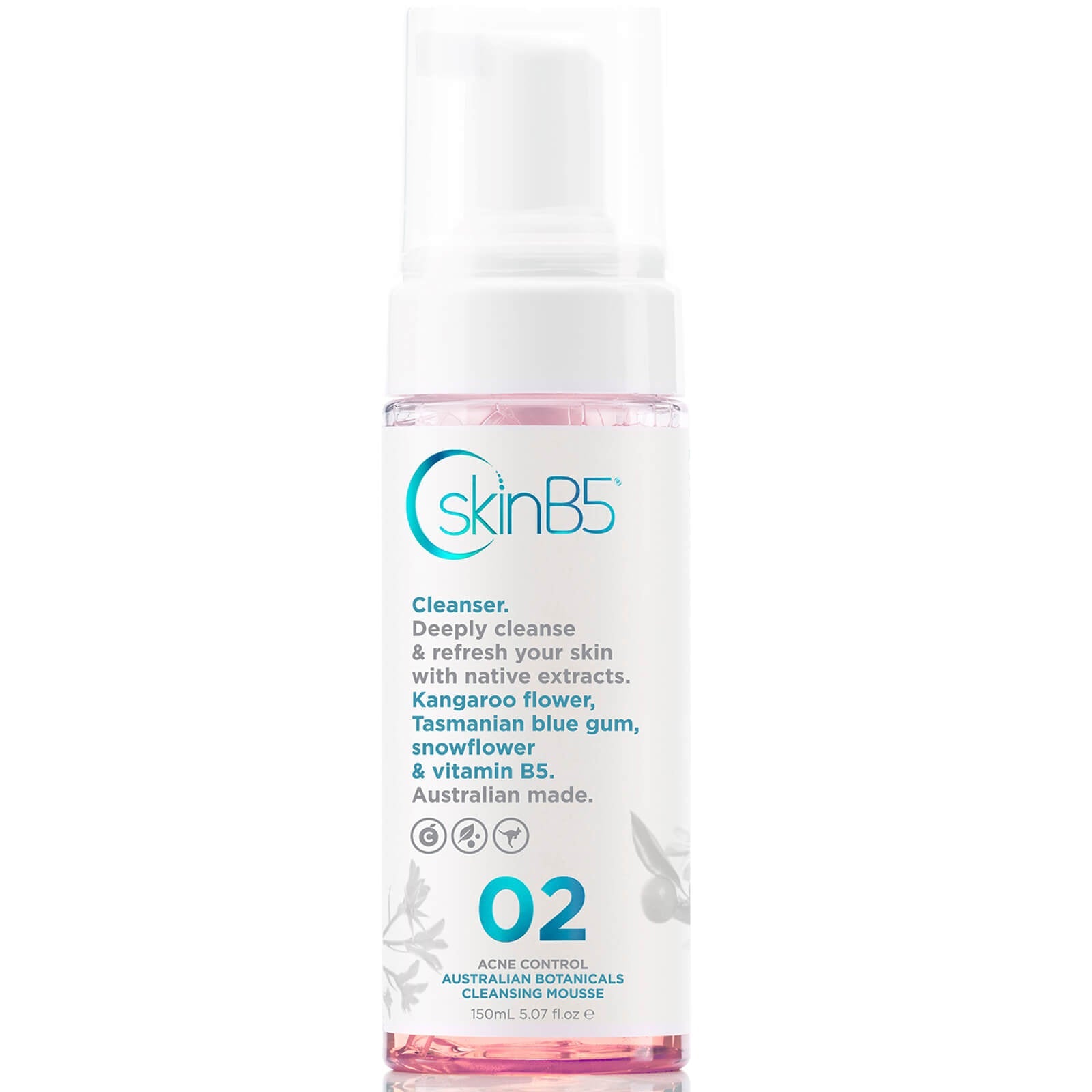 SkinB5 SkinB5 Acne Control Australian Botanical Cleansing Mousse 150ml Skin Care