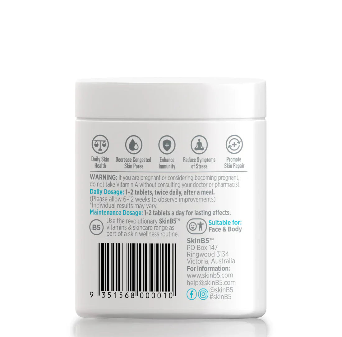 SkinB5 SkinB5 Extra Strength Acne Control Tablets x 60 Wellness
