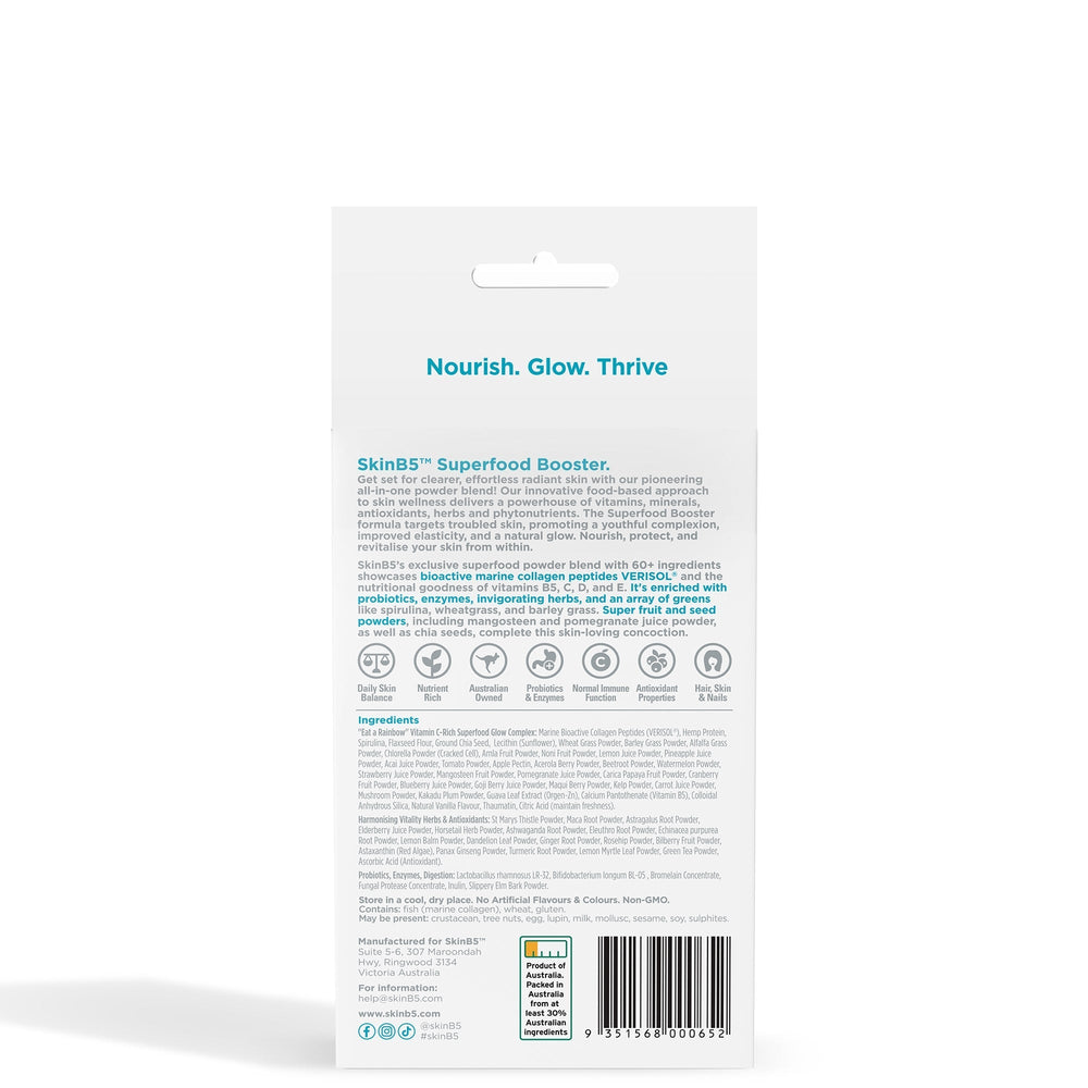SkinB5 SkinB5 Superfood Booster Sachets 14x5g Wellness