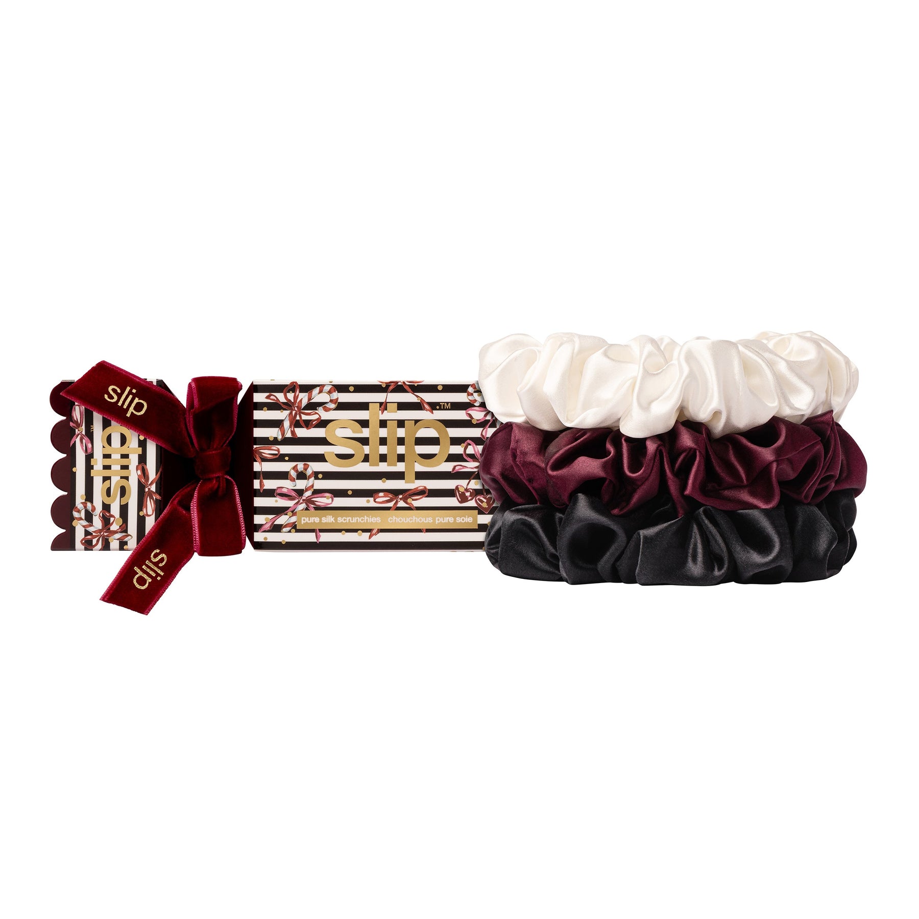 Slip Slip Pure Silk Large Scrunchie Cracker - Sugar Plum Gift Sets [Health and Beauty]