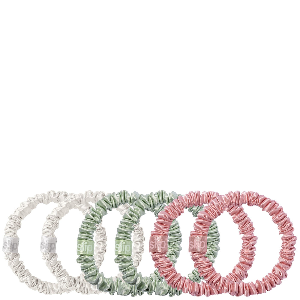 Slip Bellerose Slip Pure Silk Skinny Scrunchies (Various Colours) Hair Care