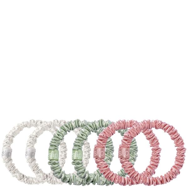 Slip Bellerose Slip Pure Silk Skinny Scrunchies (Various Colours) Hair Care